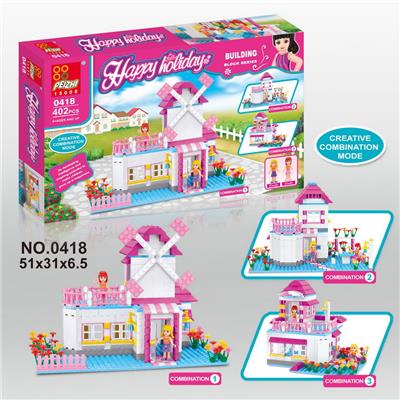 3变别墅 402PCS - OBL705408