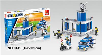 警察指挥厅 355PCS - OBL705409