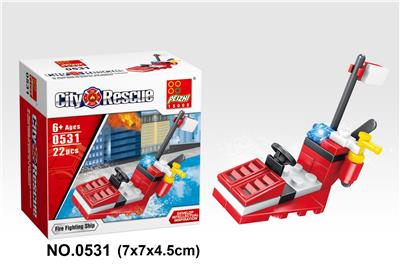 消防船 22PCS - OBL705523