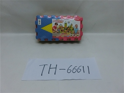 EVA mathematical geometry puzzle 10 PCS - OBL705600