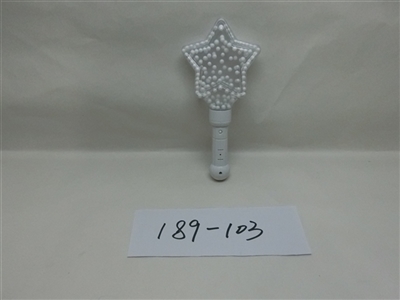 雪花粒 五角星 七彩发光（手把款式2）六种模式发光 - OBL705704