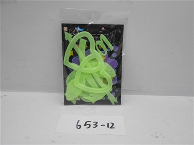 荧光玫瑰花5块装 - OBL706120