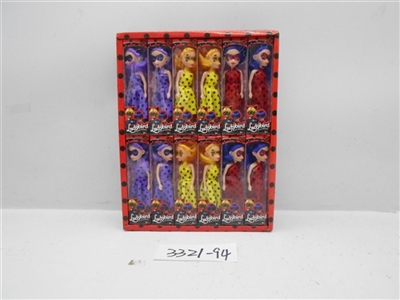 7 inch ladybug pattaya pyrene 24 PCS - OBL706155