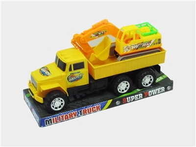 Inertial on-board cartoon excavator - OBL706161