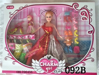 11.5 -inch barbie and dress window box - OBL706456