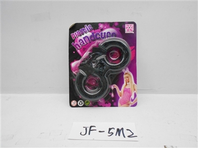 Interest furry handcuffs (black) - OBL706463