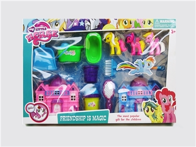 Window box elven horses - OBL706611