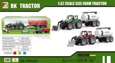 Inertial farmer car accessories tank car - OBL706669