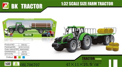 Inertial farmer car drag on hay - OBL706707