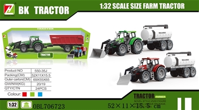 Inertial farmer car accessories tank car - OBL706723