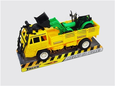 Solid color inertia engineering vehicle farmer truck - OBL706833