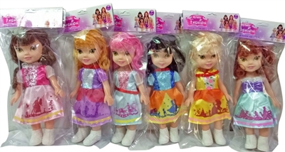 10 inch empty handed music Disney princess six assortments - OBL706972