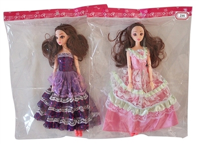 11.5 inch 12 joint real 3 d eyes wedding dolls 2 or more conventional - OBL707008