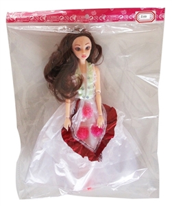 12 joint 3 d really pouch wedding dolls - OBL707019