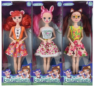 12 joint 11.5 -inch fairy tale three conventional pet high school girl - OBL707055