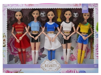 11.5 -inch doll five World Cup football - OBL707057