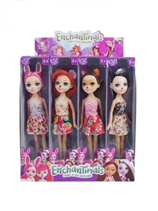 9 inches solid body fairy elf display box four conventional 12 PCS - OBL707063