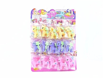 The pony comb colourful 15 only - OBL707078