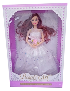 11.5 inches and 12 joint wedding couples barbie - OBL707089