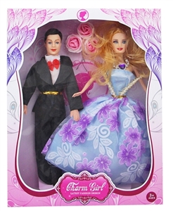 11.5 -inch heavy body couple barbie - OBL707090