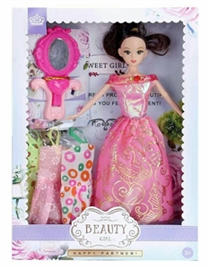 11.5 inch solid body Chloe ba box than with the mirror, clothes - OBL707094