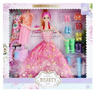 11.5 -inch barbie with solid body Jenny face blister accessories, clothing - OBL707095