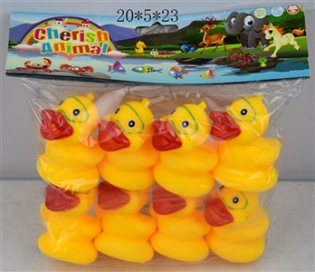 搪胶小潜水鸭（8只装） - OBL707232