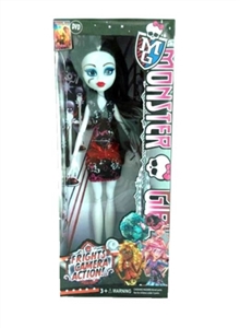 High-end laser box 9 inches 12 joint real ghost doll barbie - OBL707305