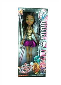 High-end laser box 9 inches 12 joint real ghost doll barbie - OBL707306