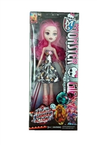High-end laser box 9 inches 12 joint real ghost doll barbie - OBL707308