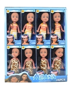 6 inches of solid body display box moire 16 PCS - OBL707313