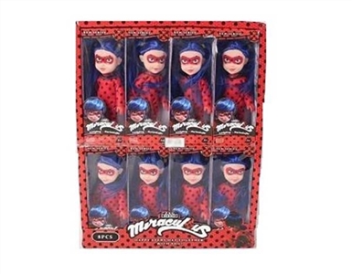 High grade 6 inch solid body Disney ladybug barbie 8 PC - OBL707334