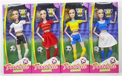 11.5 -inch 11 joint barbie World Cup football - OBL707349