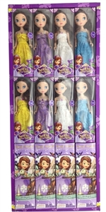 9 inches of solid body Sophia display box 12 PCS - OBL707356