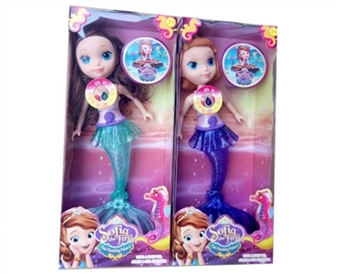 11.5 -inch Disney Sophia fish two conventional light music - OBL707364