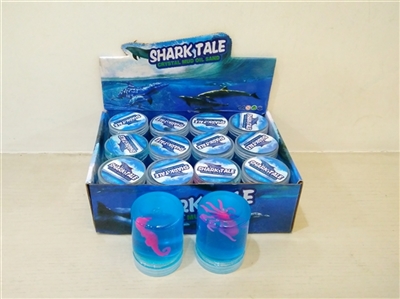 12只海洋动物水晶泥 - OBL707547