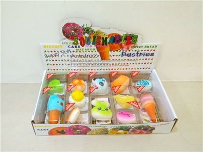 盒装多款仿真食物盒+匙扣 - OBL707548