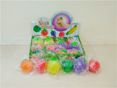 12只多款水果珠珠球混 - OBL707549