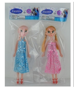 9 inches empty handed 1 generation of ice and snow princess sister 2 assortments - OBL707583