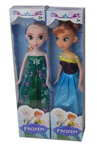 9 inches solid body 2 generation of ice and snow princess Two conventional - OBL707585