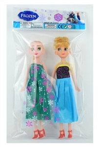 9 inches empty handed two generation of ice and snow princess sisters Two conventional - OBL707586