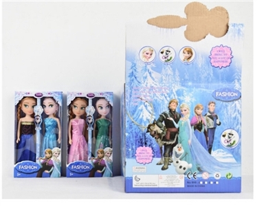 7 inches of solid body snow princess show 12 small box (double) - OBL707592