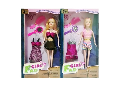 11.5 -inch barbie plus accessories and clothes - OBL707777
