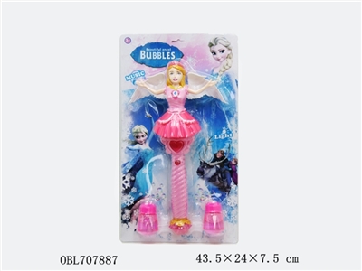 冰雪公主电动音乐泡泡棒 - OBL707887