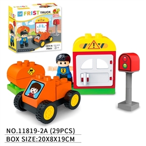 Truck scenario building blocks (29 PCS) - OBL707929