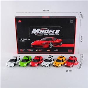 1:32 warrior alloy are a vehicle lighting IC ferrari Zenvo assortments - OBL707934