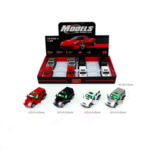 1：32奔驰回力合金车带灯光IC - OBL707941