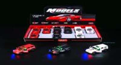 1：32奔驰回力合金车带灯光IC(俄罗斯警车) - OBL707943