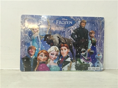 Wooden 30 ice princess puzzle - OBL707984