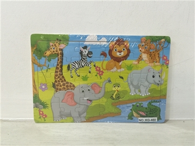 Wooden 30 forest animal puzzles - OBL707991
